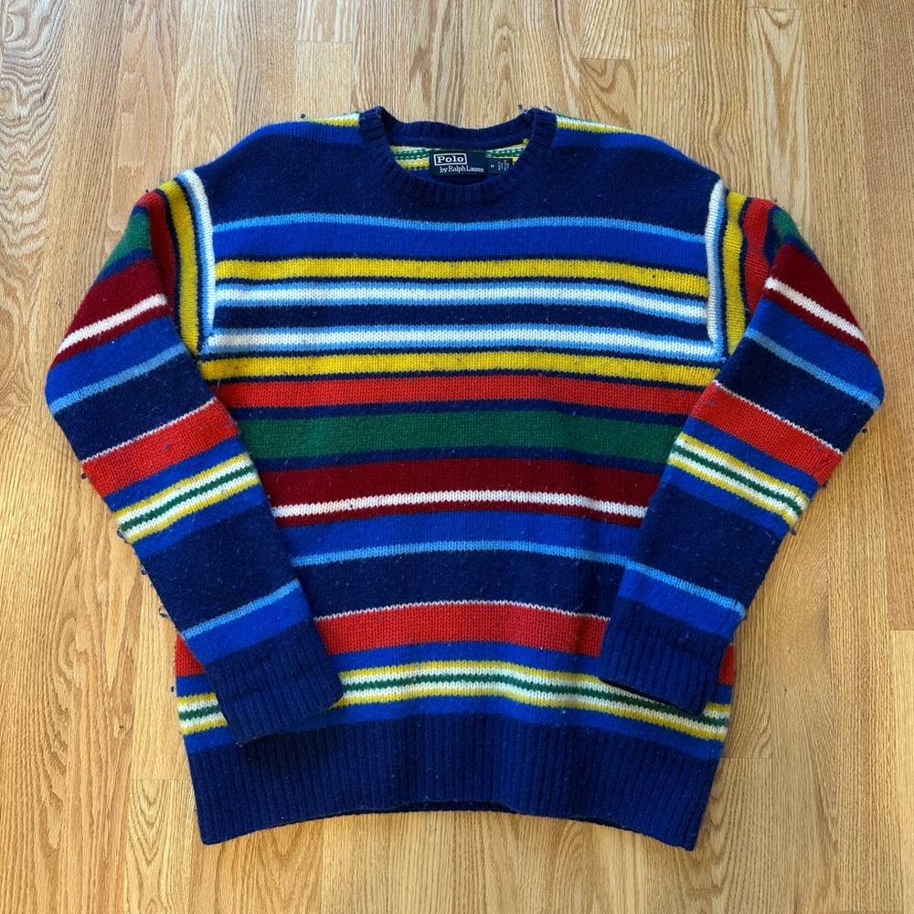 Polo striped sweater